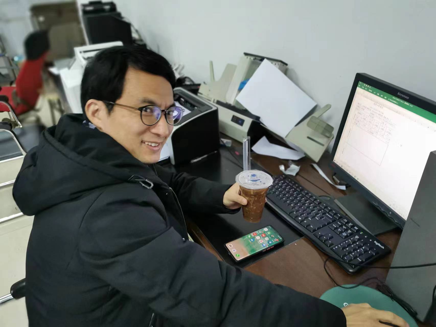 温暖了全院教职工的心